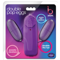 B Yours. Double Pop Eggs-Plum